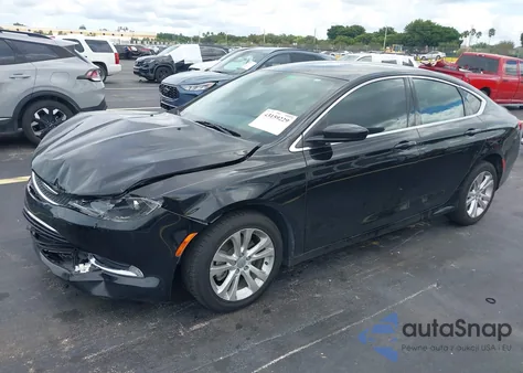 2017 Chrysler 200 Limited Platinum из США, поврежденный, VIN 1C3CCCAB8HN506765